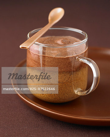 Choco-coffee mousse