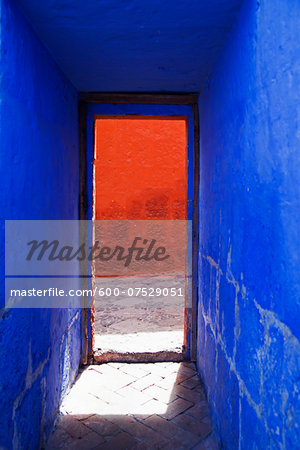 Doorway, Monasterio de Santa Catalina, Arequipa, Peru