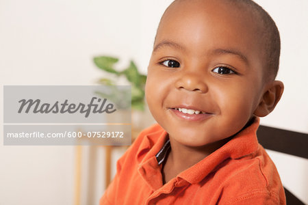 Portrait of Boy Smiling Portrait of Boy Smiling