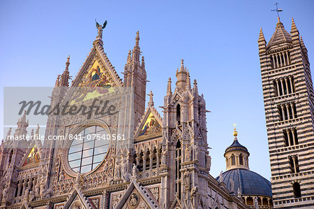 Il Duomo di Siena, the Cathedral of Siena, Italy