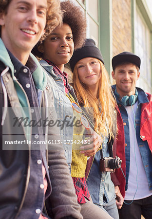 Friends standing together