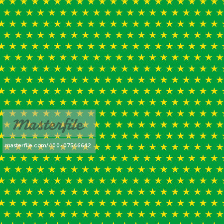Vector - Brazil 2014 Seamless Green Yellow Background