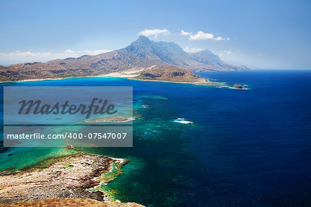 The place is called Bay Beach. Bay this remarkable because it is a place of merge of three seas - the Cretan and Mediterranean, and Ionian.