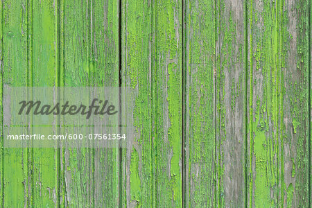 Close-up of Weathered boards on Barn, Michelstadt, Odenwald, Hesse, Germany