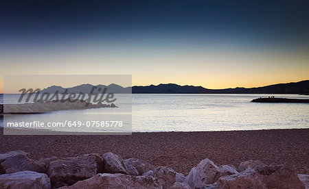 Tranquil scene, French Riviera, Cannes, France