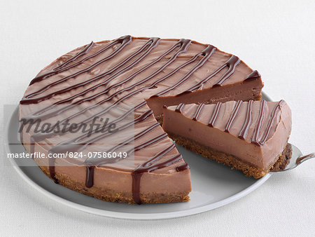 Chocolate orange cheesecake