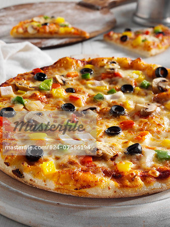 Vegetarian pizza