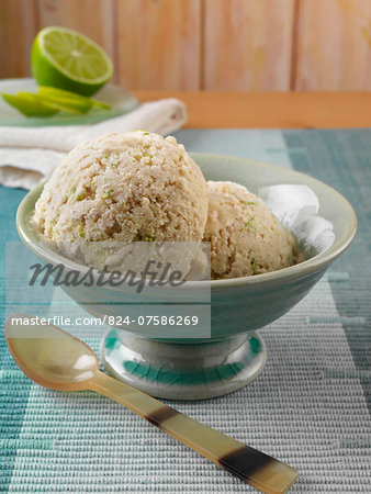 Coconut sorbet