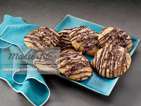 German chocolate cookies