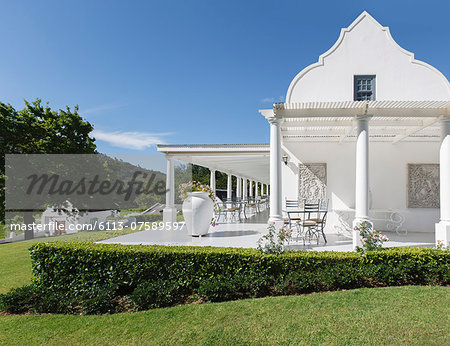 Luxury house with porch