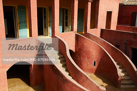 The Slave House, Island of Goree (Ile de Goree), UNESCO World Heritage Site, Senegal, West Africa, Africa