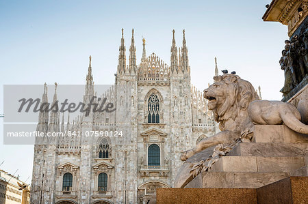 Duomo (Cathedral), Milan, Lombardy, Italy, Europe