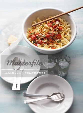 Pasta arrabiata Pasta arrabiata