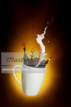 Milky coffee