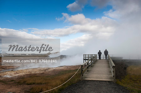 Gunnuhver Hot Spring, Reykjanes Peninsula, Iceland, Polar Regions