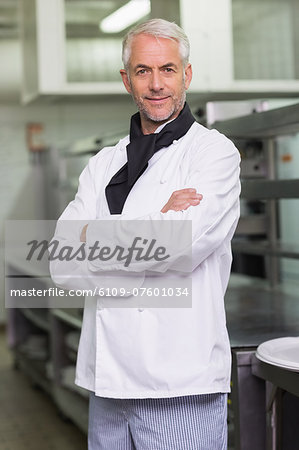Confident chef looking at the camera