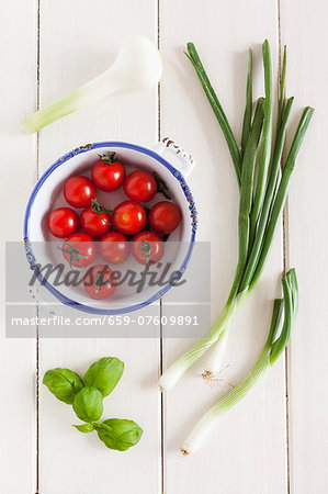 Ingredients for tomato sauce Ingredients for tomato sauce
