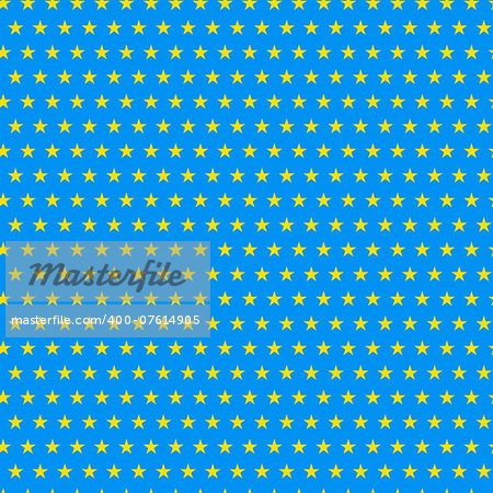 Vector - Brazil 2014 Seamless Blue Yellow Background