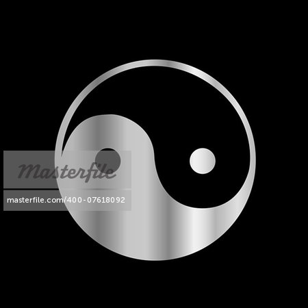 Taoism- Daoism- Ying and Yang religious icon