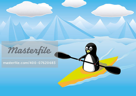 Penguin Kayak