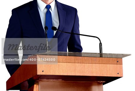 Man Giving Speech