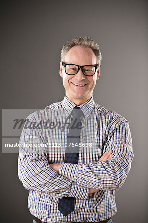 Portrait of confident businessman