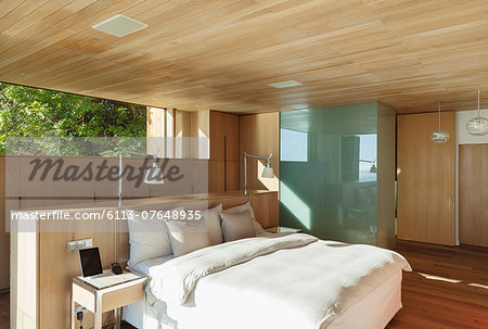 Sunny modern bedroom