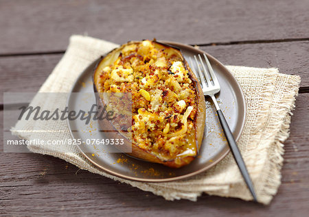 Stuffed eggplant