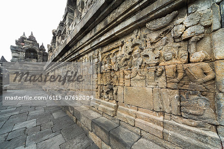 Borobudur Buddhist Temple, UNESCO World Heritage Site, Java, Indonesia, Southeast Asia, Asia