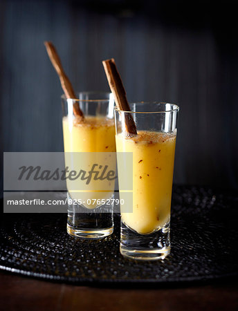 Spicy pineapple,orange and banana smoothie Spicy pineapple,orange and banana smoothie