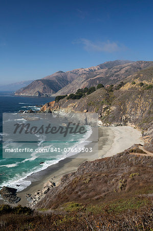 Coastline near Lucia, Big Sur, Monterey County, California, United States of America, North America