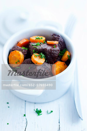 Beef and carrot stew