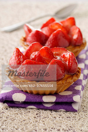 Strawberry tartlet