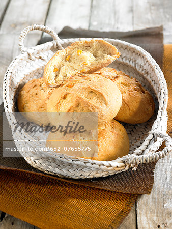 Sweetcorn bread buns Sweetcorn bread buns
