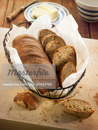 Organic brown bread Organic brown bread