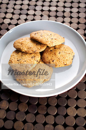 Plate of cookies