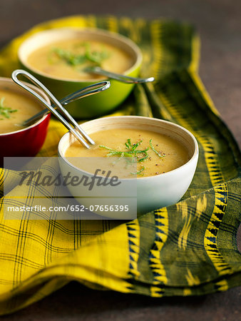 Cream of orange lentil soup Cream of orange lentil soup