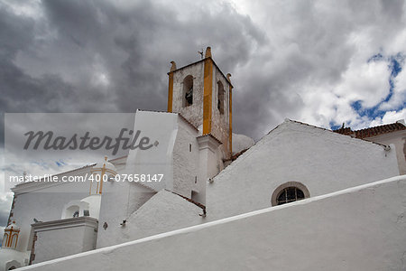 Renovated historic Church of Santa Maria do Castelo,Tavira, Algarve, Portugal