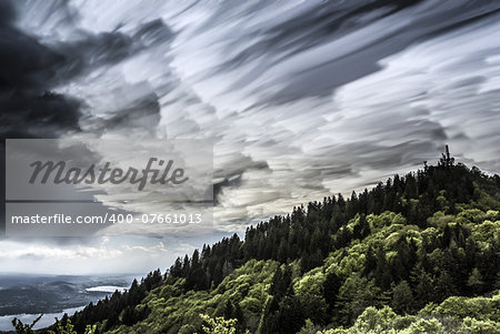 Clouds over mount Campo dei Fiori - Varese