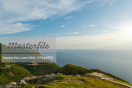 Skyline Trail look-off (French Mountain, Cape Breton, Nova Scotia, Canada)