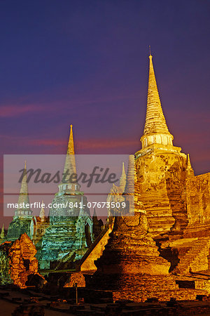 Wat Phra Si Sanphet, Ayutthaya Historical Park, UNESCO World Heritage Site, Ayutthaya, Thailand, Southeast Asia, Asia Wat Phra Si Sanphet, Ayutthaya Historical Park, UNESCO World Heritage Site, Ayutthaya, Thailand, Southeast Asia, Asia