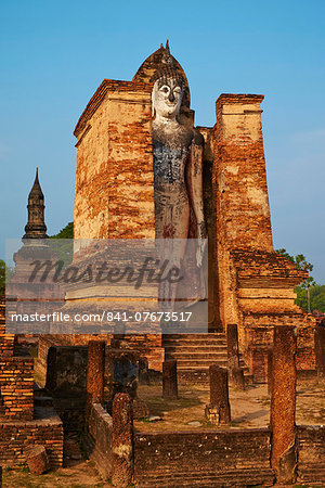 Wat Mahatat, Sukhothai Historical Park, UNESCO World Heritage Site, Sukhothai, Thailand, Southeast Asia, Asia