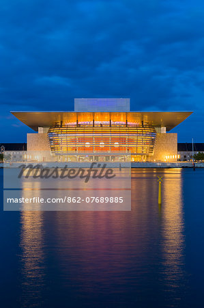 Denmark, Hillerod, Copenhagen. The Royal Opera House.