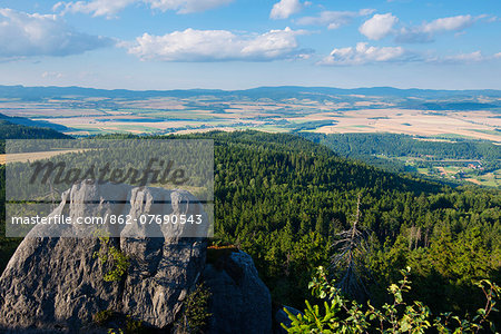 Europe, Poland, Silesia, Gory Stolowe National Park