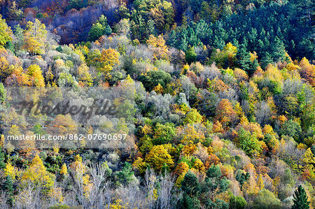 Autumn time in the Serra da Estrela Nature Park, Portugal