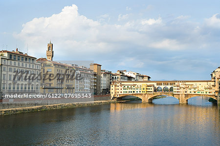 Ponte Vecchio and River Arno, Florence, Italy