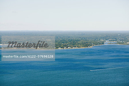 Coastal landscape, Newport County, Rhode Island, USA