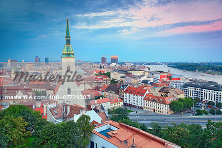 Image of Bratislava, the capital city of Slovakia.