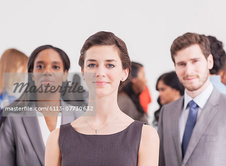 Portrait of confident business people Portrait of confident business people