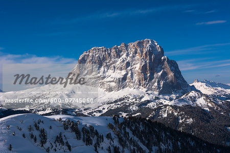 Saslong and Sella Group, Val Gardena, Bolzano District, Trentino Alto Adige, Dolomites, Italy
